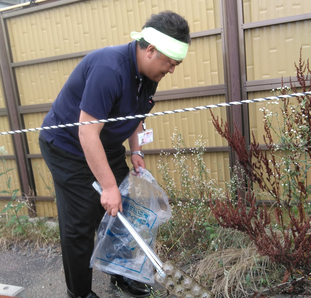 地域の清掃活動